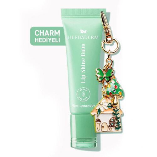 Herbaderm Lip Shine Balm - Mint Lemonade 10 ml - Herbaderm (1)
