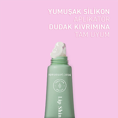 Herbaderm Lip Shine Balm - Mint Lemonade 10 ml - 4