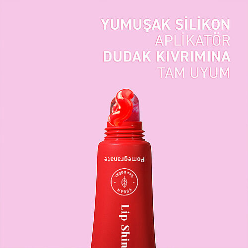 Herbaderm Lip Shine Balm - Pomegranate 10 ml - 4
