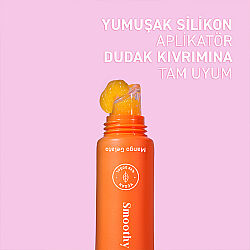 Herbaderm Smoothy Kiss Lip Scrub - Mango Gelato 15 ml - 4
