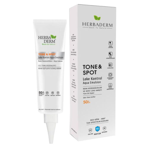 Herbaderm Tone Spot Leke Kontrol Emülsiyon 40 ml - Herbaderm