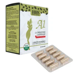 HHS A1 L-Carnitine Lepidium - Bitkisel 30 Kapsül - 1