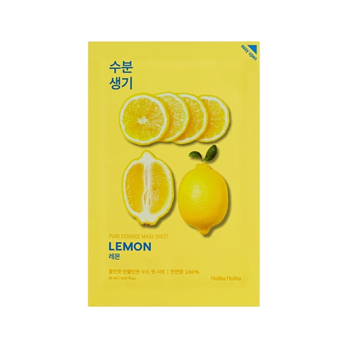 Holika Holika Pure Essence Mask Sheet - Lemon - 1