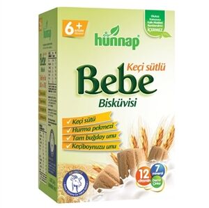 Hünnap Keçi Sütlü Bebe Bisküvisi 6+Ay 400g - Diğer