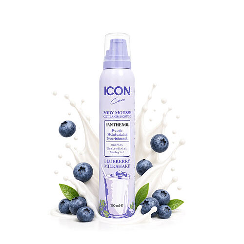 ICON Care Bluberry Milkshake Cilt Bakım Köpüğü 200 ml - ICON Care (1)