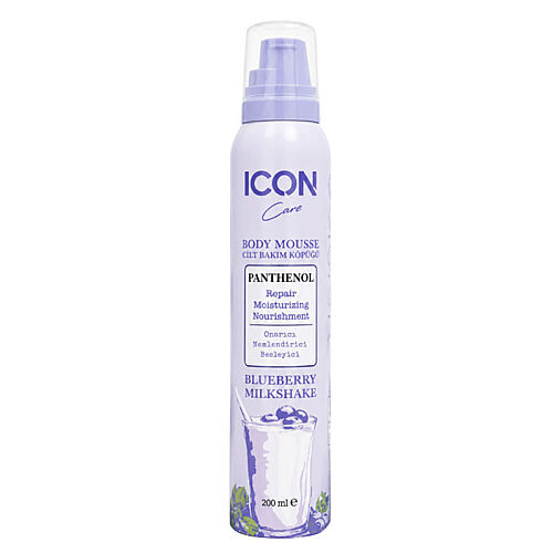 ICON Care Bluberry Milkshake Cilt Bakım Köpüğü 200 ml - ICON Care
