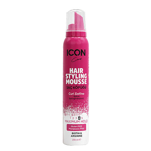 ICON Care Bukle Belirginleştirici Saç Köpüğü 200 ml - ICON Care