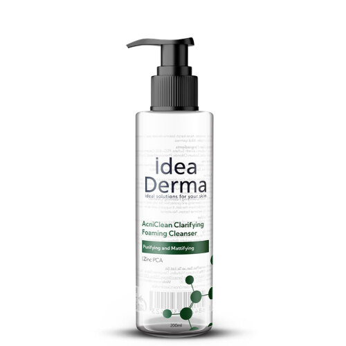 İdea Derma AcniClean Clarifying Foaming Cleanser 200 ml - 1