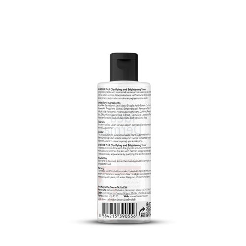 İdea Derma AHA BHA PHA Clarifying and Brightening Toner 200 ml - İdea Derma (1)