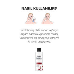 İdea Derma AHA BHA PHA Clarifying and Brightening Toner 200 ml - 5
