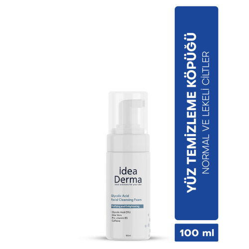 İdea Derma Glikolik Asit Yüz Yıkama Köpüğü 100 ml - İdea Derma (1)