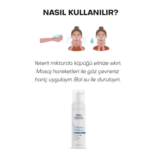 İdea Derma Glikolik Asit Yüz Yıkama Köpüğü 200 ml - 5