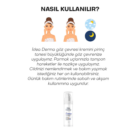 İdea Derma Hyalupeptide Göz Kremi 15 ml - 5