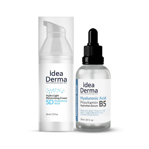 İdea Derma Hyaluronik Asit Nemlendirici İkili - İdea Derma