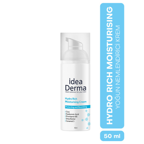 İdea Derma Hydro Rich Moisturising Cream 50 ml - İdea Derma (1)