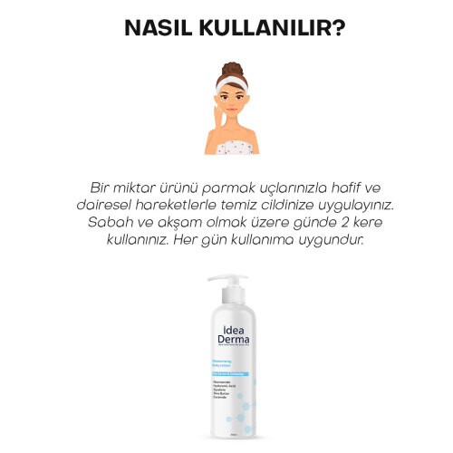 İdea Derma Nemlendirici Vücut Losyonu 350 ml - 5