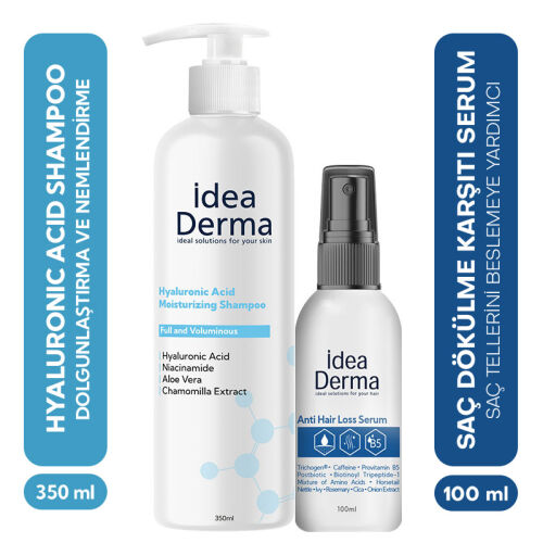 İdea Derma Saç Dökülmesine Karşı SET - İdea Derma