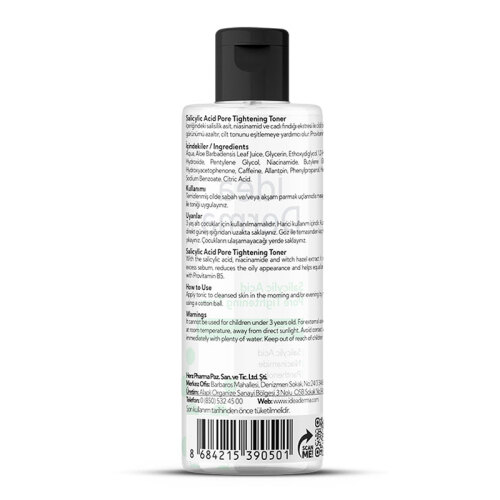 İdea Derma Salicylic Acid Pore Tightening Toner 200 ml - 2
