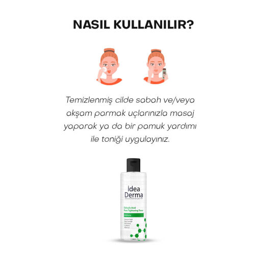 İdea Derma Salicylic Acid Pore Tightening Toner 200 ml - 5