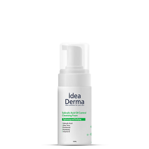 İdea Derma Salisilik Asit Yüz Yıkama Köpüğü 100 ml - İdea Derma