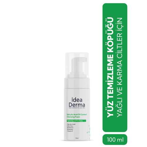 İdea Derma Salisilik Asit Yüz Yıkama Köpüğü 100 ml - İdea Derma (1)