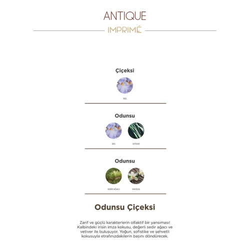 Imprime Antique EDP Erkek Parfüm 15 ml - 4
