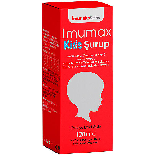 Imuneks Farma İmumax Kids Şurup 120 ml - Imuneks