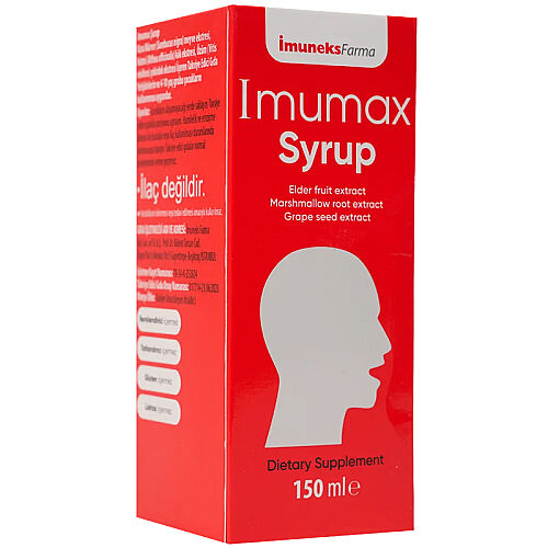 İmuneks Farma İmumax Takviye Edici Gıda Şurup 150 ml - Imuneks (1)
