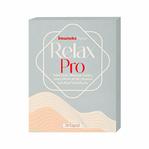 Imuneks Farma Relax Pro 30 Kapsül - Imuneks