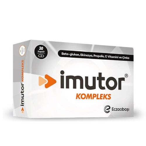 Imutor Kompleks Takviye Edici Gıda 30 Kapsül - İmutor