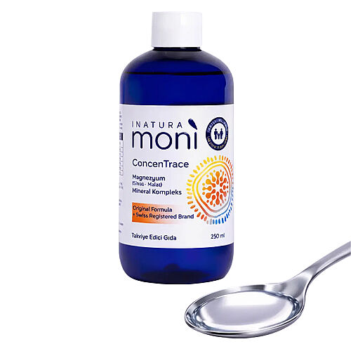 Inatura Moni Concentrace Magnezyum Sitrat-Malat Takviye Edici Gıda 250 ml - 3