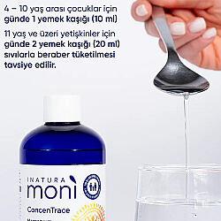 Inatura Moni Concentrace Magnezyum Sitrat-Malat Takviye Edici Gıda 250 ml - 9