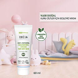 Incia %100 Natural Gel Cream For Dry Skin 60 ml - 4