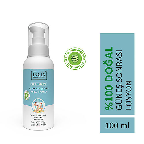 INCIA %100 Doğal Güneş Sonrası Bakım Losyonu 100 ml - INCIA (1)