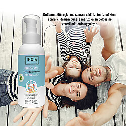 INCIA %100 Doğal Güneş Sonrası Bakım Losyonu 100 ml - 3