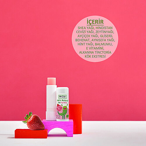 Incia %100 Doğal Kids Lip Balm 6 Gr - 4