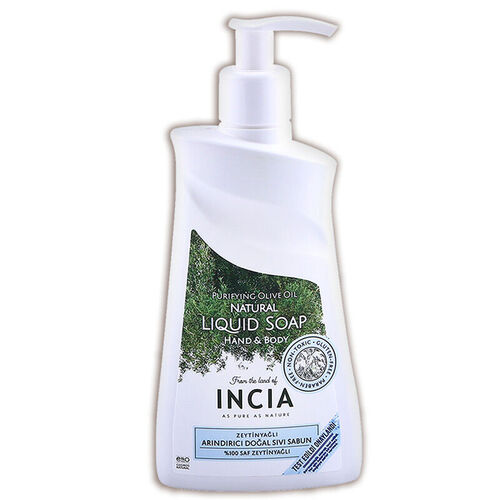 INCIA Arındırıcı Zeytinyağlı Doğal Sıvı Sabun 250 ml - INCIA
