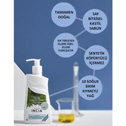 INCIA Arındırıcı Zeytinyağlı Doğal Sıvı Sabun 250 ml - 4