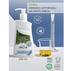 INCIA Arındırıcı Zeytinyağlı Doğal Sıvı Sabun 250 ml - 6