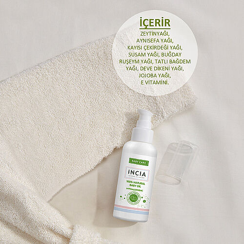 INCIA Doğal Bebek Yağı 110 ml - 4
