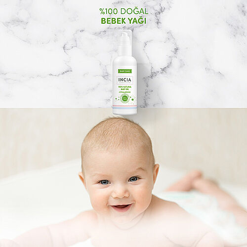 INCIA Doğal Bebek Yağı 110 ml - 6