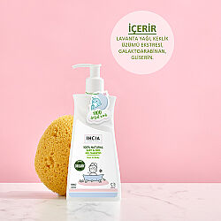 INCIA Çocuklar İçin Doğal Jel Şampuan Saç ve Vücut İçin 350 ml - 4