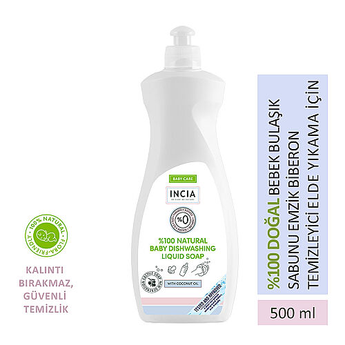 INCIA Doğal Bebek Bulaşık Sabunu 500 ml - INCIA (1)