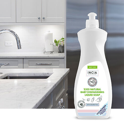 INCIA Doğal Bebek Bulaşık Sabunu 500 ml - 4