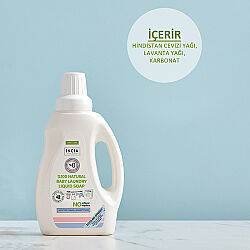 INCIA Doğal Bebek Çamaşır Makinesi Sabunu 750 ml - 5