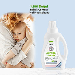 INCIA Doğal Bebek Çamaşır Makinesi Sabunu 750 ml - 7