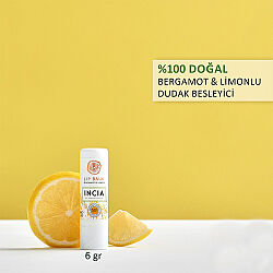 INCIA Bergamot & Limonlu Doğal Dudak Besleyici 6g - 3