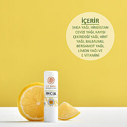 INCIA Bergamot & Limonlu Doğal Dudak Besleyici 6g - 4
