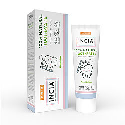 Incia Doğal Diş Macunu Bebek ve Çocuk Karışık Meyve Aromalı Florürsüz 50 ml - 1