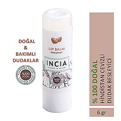 INCIA Doğal Hindistan Cevizli Dudak Besleyici 6gr - 2